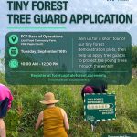 Base of Operations Volunteer Tiny Forest Tree Care Event
