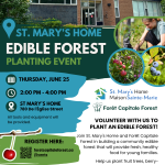 St. Mary's Home Edible Forest Planting Event