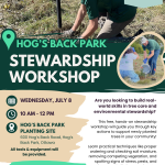 Stewardship Workshop - Hog's Back Park
