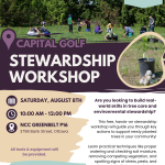 Stewardship Workshop - Capital Golf